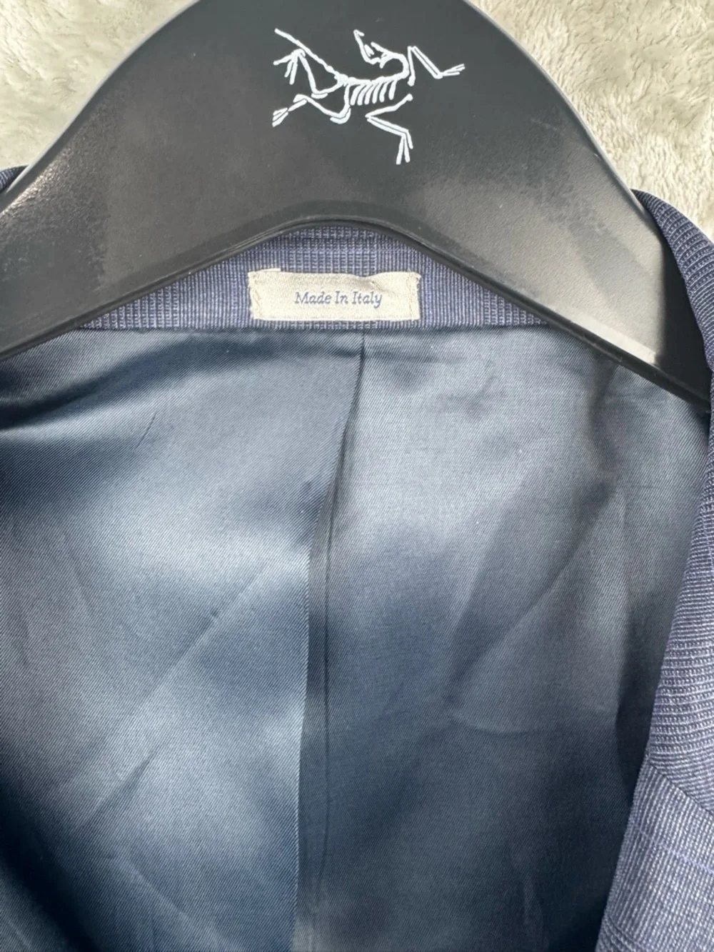 Peter Millar Flynn CT Classic Fit Solid Wool Suit Mens 48 T‎ L Italy Business